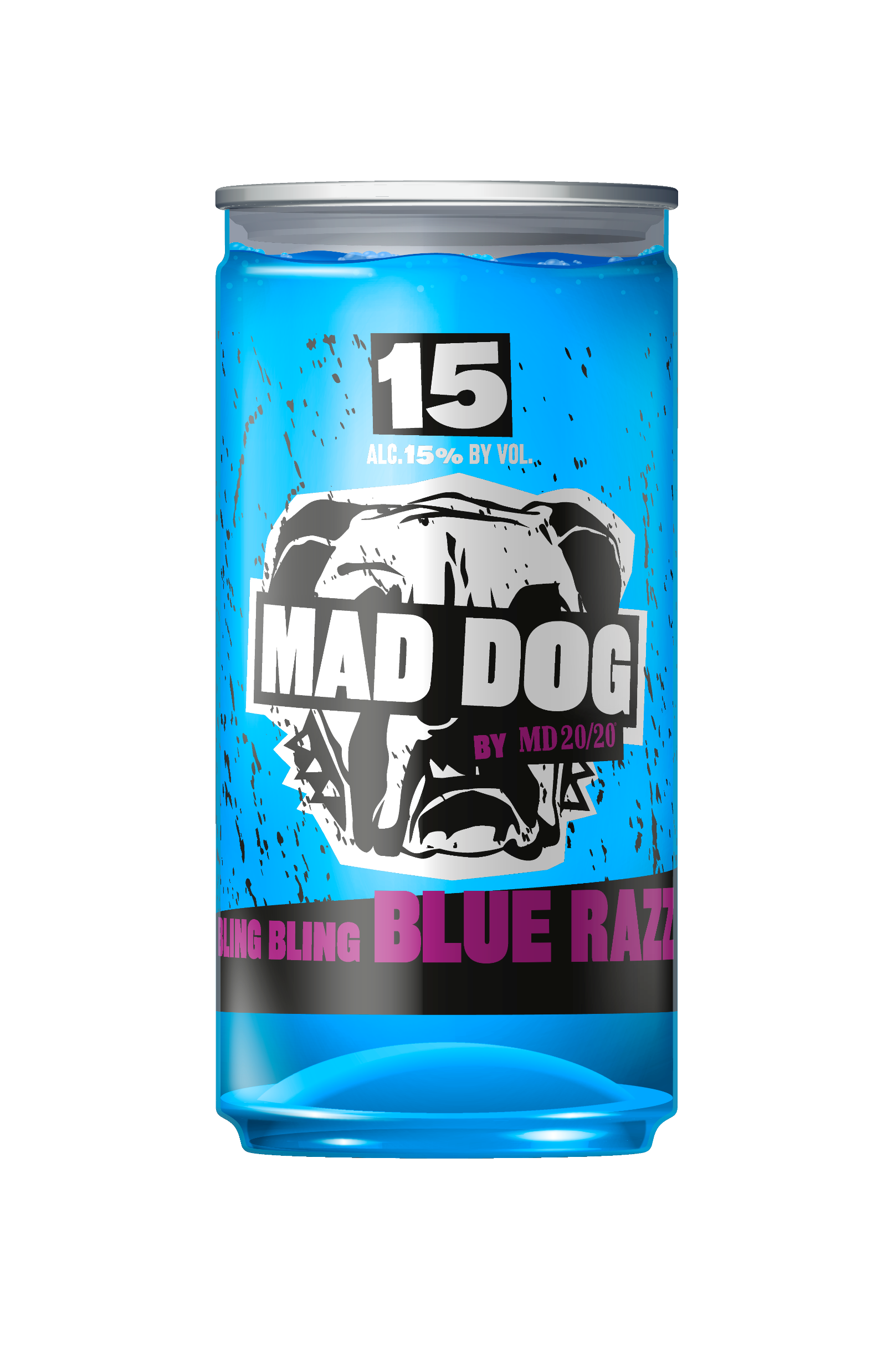 Mad Dog Bling Bling Blue Razz